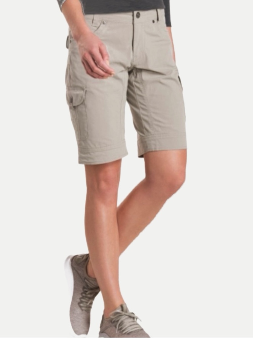 Kuhl Women's Light Tan Cargo Shorts